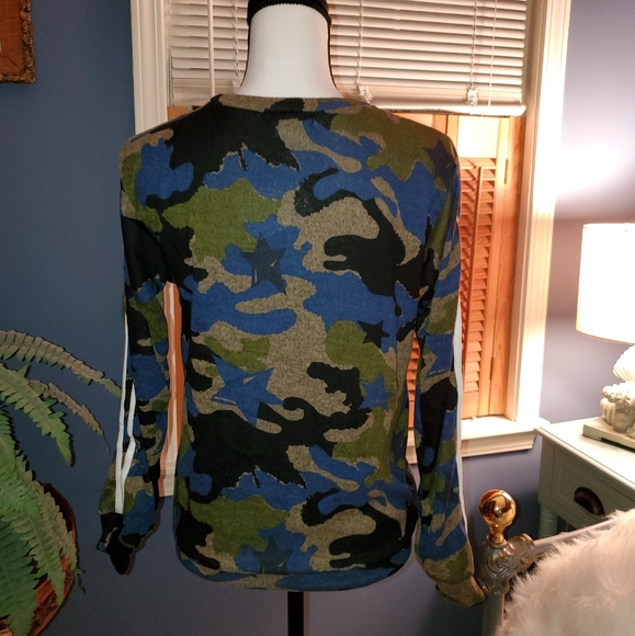 💚💙Camo Sport Sweater💙💚 - Picture 7 of 8